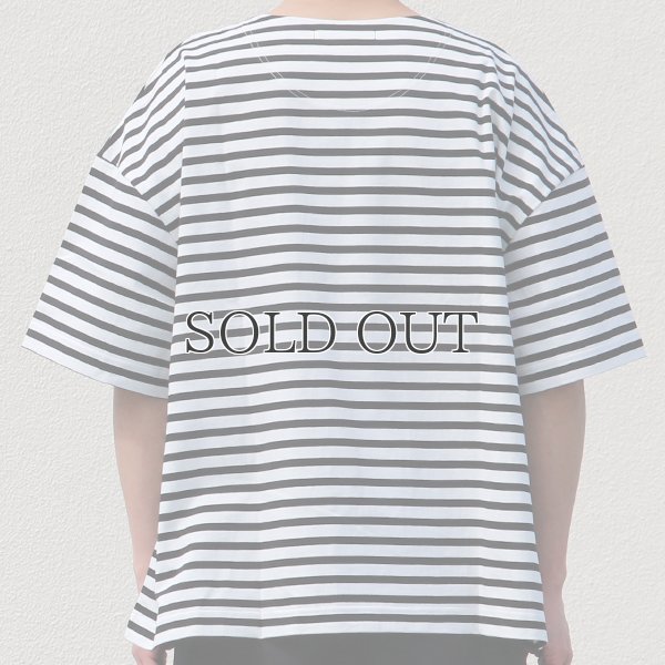 画像11: VORTEX 8オンス（MVS天竺）ロシアンボーダー ボートネック ハーフスリーブ Tシャツ【MADE IN JAPAN】『日本製』/ Upscape Audience