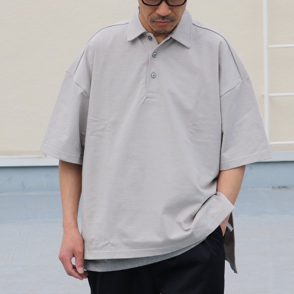 画像9: VORTEX 8オンス(MVS天竺) サイドスリット ボクシーAラインポロシャツ【MADE IN JAPAN】『日本製』/ Upscape Audience