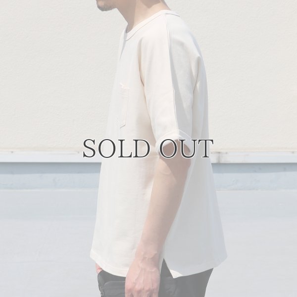 画像5: Basque 10オンス ( バスク天竺 )無地&ボーダービッグポケT【MADE IN JAPAN】『日本製』/ Upscape Audience