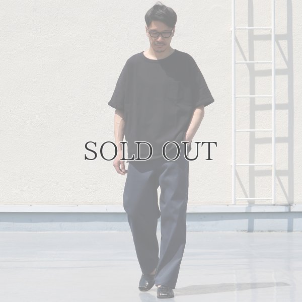 画像7: Basque 10オンス ( バスク天竺 )無地＆ボーダービッグポケT【MADE IN JAPAN】『日本製』/ Upscape Audience