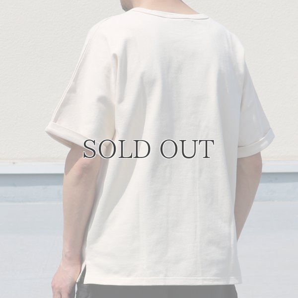 画像6: Basque 10オンス ( バスク天竺 )無地&ボーダービッグポケT【MADE IN JAPAN】『日本製』/ Upscape Audience