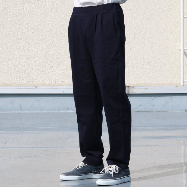 画像10: ヘビーウェイト プレーティング天竺(11オンス)2タック センタープリーツ イージーパンツ【MADE IN JAPAN】『日本製』【送料無料】/ Upscape Audience