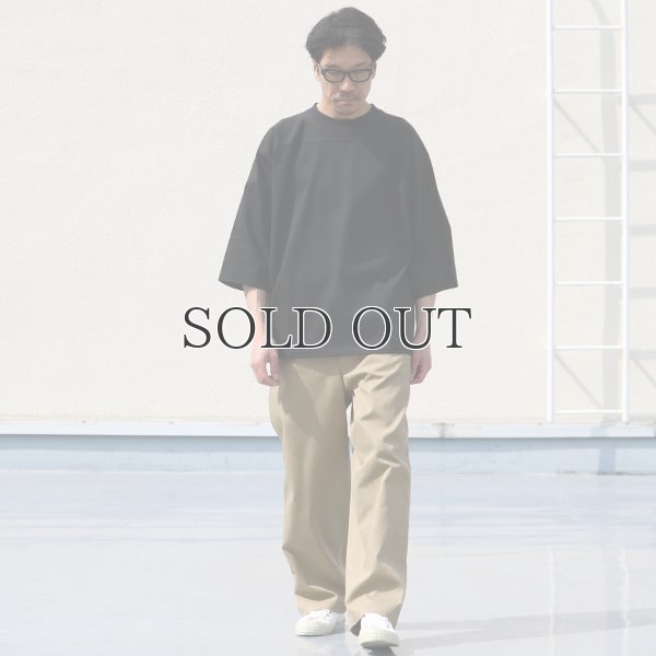 画像7: ヘビーウェイト プレーティング天竺(11オンス)フットボール 3/4スリーブ Tシャツ【MADE IN JAPAN】『日本製』/ Upscape Audience