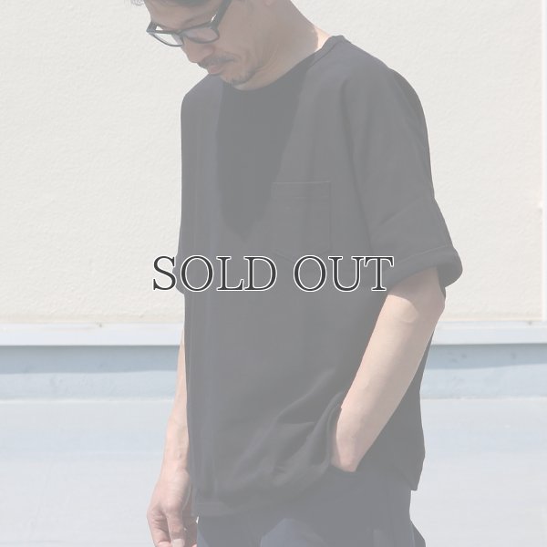 画像4: Basque 10オンス ( バスク天竺 )無地＆ボーダービッグポケT【MADE IN JAPAN】『日本製』/ Upscape Audience