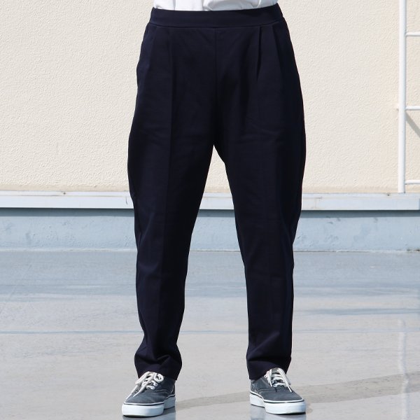 画像9: ヘビーウェイト プレーティング天竺(11オンス)2タック センタープリーツ イージーパンツ【MADE IN JAPAN】『日本製』【送料無料】/ Upscape Audience