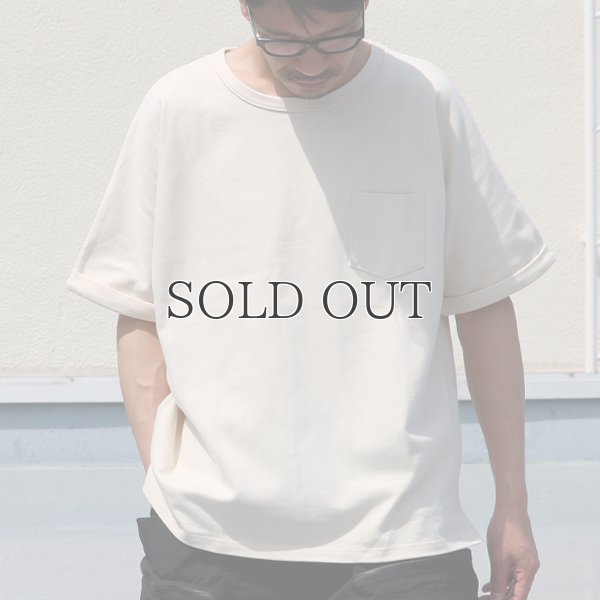 画像3: Basque 10オンス ( バスク天竺 )無地&ボーダービッグポケT【MADE IN JAPAN】『日本製』/ Upscape Audience