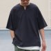 画像11: 17/1 空紡糸天竺（12オンス） キーネック ハーフスリーブ Tシャツ【MADE IN JAPAN】『日本製』/ Upscape Audience