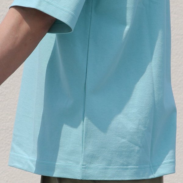 画像20: 17/1 空紡糸天竺(12オンス)ヘンリーネック ハーフスリーブ Tシャツ【MADE IN JAPAN】『日本製』/ Upscape Audience