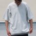 画像6: 17/1 空紡糸天竺（12オンス） キーネック ハーフスリーブ Tシャツ【MADE IN JAPAN】『日本製』/ Upscape Audience