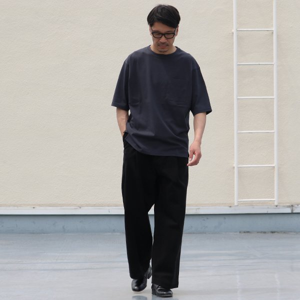 画像17: 17/1 空紡糸天竺(12オンス)クルーネック ハーフスリーブ Tシャツ【MADE IN JAPAN】『日本製』/ Upscape Audience