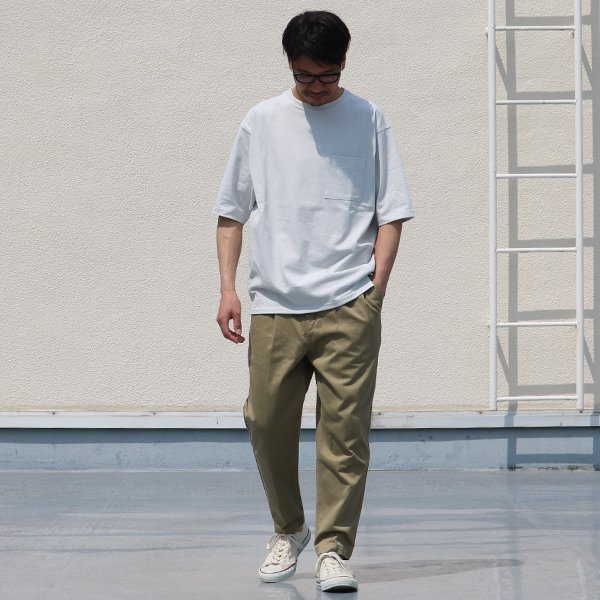 画像5: 17/1 空紡糸天竺(12オンス)クルーネック ハーフスリーブ Tシャツ【MADE IN JAPAN】『日本製』/ Upscape Audience