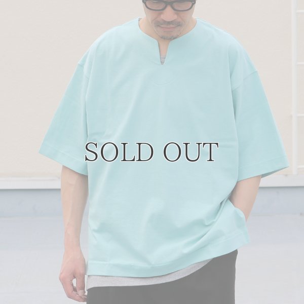 画像15: 17/1 空紡糸天竺（12オンス） キーネック ハーフスリーブ Tシャツ【MADE IN JAPAN】『日本製』/ Upscape Audience