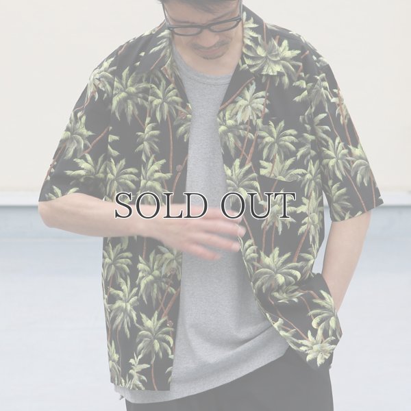 画像4: コットンレーヨン ヴィンテージアロハ柄 オープンカラー ハーフスリーブ シャツ【MADE IN JAPAN】『日本製』/ Upscape Audience
