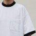 画像18: VORTEX 8オンス（MVS天竺）モックネック リンガー ハーフスリーブ Tシャツ【MADE IN JAPAN】『日本製』/ Upscape Audience