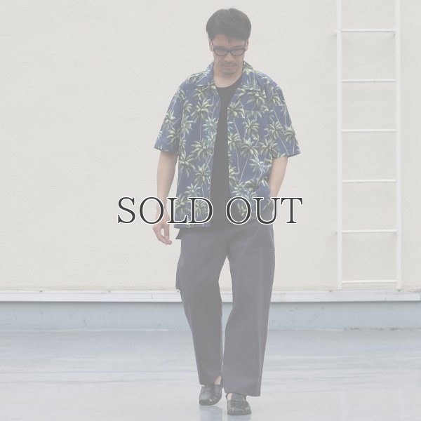 画像8: コットンレーヨン ヴィンテージアロハ柄 オープンカラー ハーフスリーブ シャツ【MADE IN JAPAN】『日本製』/ Upscape Audience