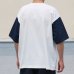 画像5: VORTEX 8オンス（MVS天竺）ヘンリーネック BBアンダーハーフスリーブ Tシャツ【MADE IN JAPAN】『日本製』/ Upscape Audience