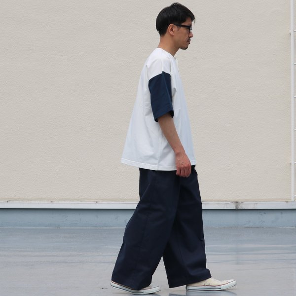 画像6: VORTEX 8オンス(MVS天竺)ヘンリーネック BBアンダーハーフスリーブ Tシャツ【MADE IN JAPAN】『日本製』/ Upscape Audience