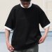 画像11: VORTEX 8オンス（MVS天竺）モックネック リンガー ハーフスリーブ Tシャツ【MADE IN JAPAN】『日本製』/ Upscape Audience