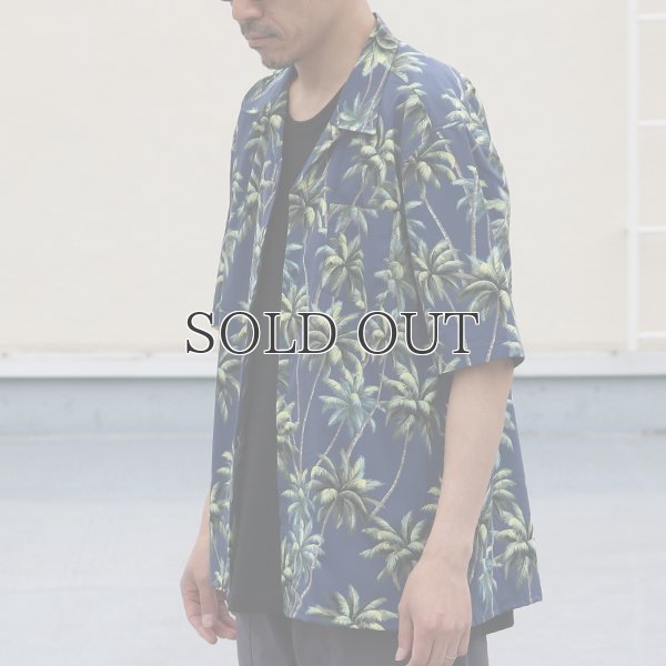 画像5: コットンレーヨン ヴィンテージアロハ柄 オープンカラー ハーフスリーブ シャツ【MADE IN JAPAN】『日本製』/ Upscape Audience