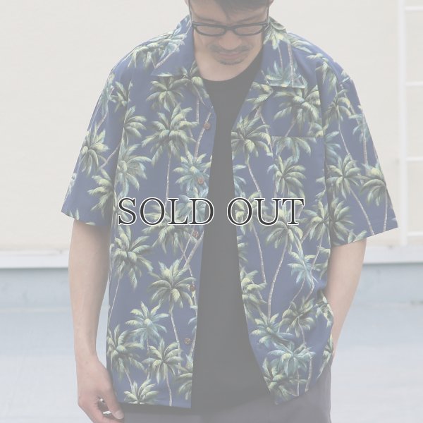 画像4: コットンレーヨン ヴィンテージアロハ柄 オープンカラー ハーフスリーブ シャツ【MADE IN JAPAN】『日本製』/ Upscape Audience