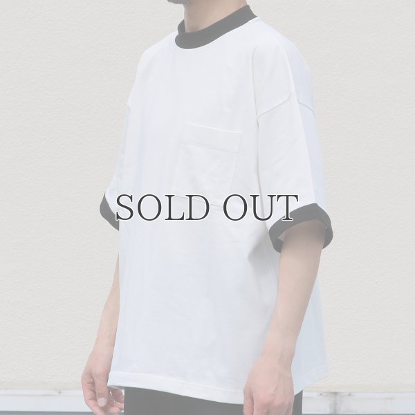 画像8: VORTEX 8オンス（MVS天竺）モックネック リンガー ハーフスリーブ Tシャツ【MADE IN JAPAN】『日本製』/ Upscape Audience