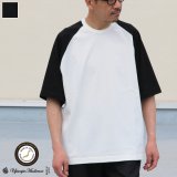 VORTEX 8オンス（MVS天竺）BBアンダーハーフスリーブ Tシャツ【MADE IN JAPAN】『日本製』/ Upscape Audience