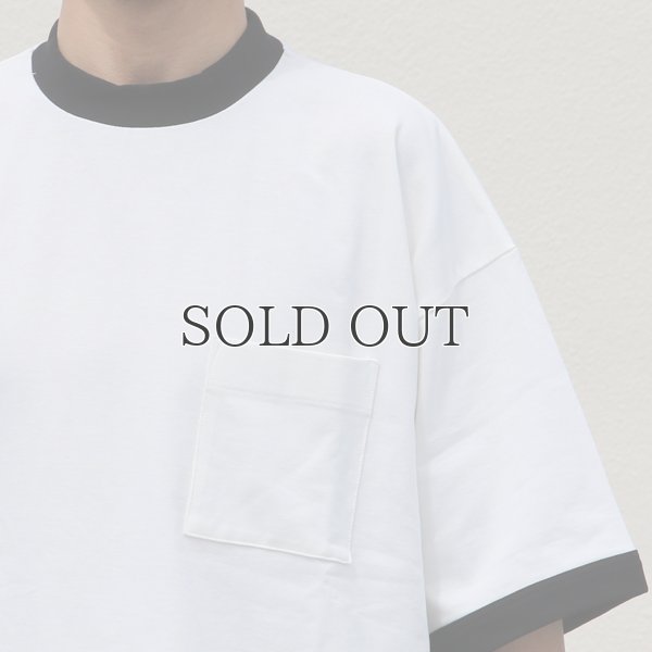 画像12: VORTEX 8オンス（MVS天竺）モックネック リンガー ハーフスリーブ Tシャツ【MADE IN JAPAN】『日本製』/ Upscape Audience