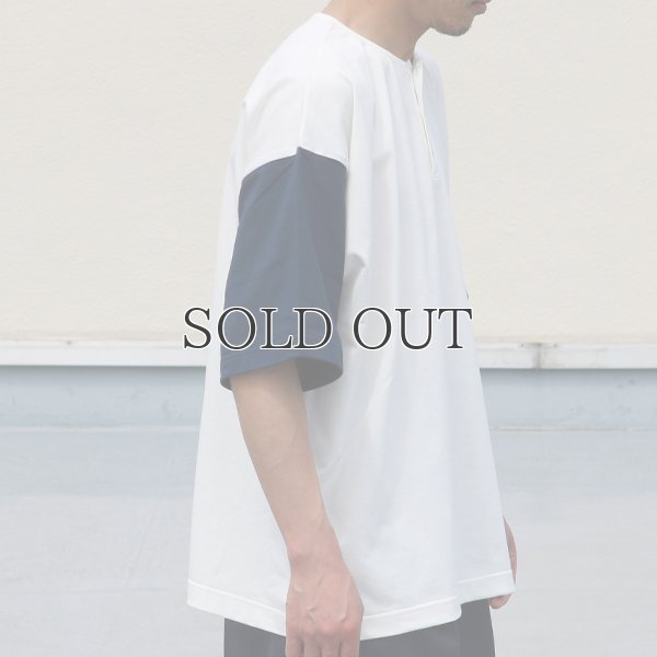 画像5: VORTEX 8オンス(MVS天竺)ヘンリーネック BBアンダーハーフスリーブ Tシャツ【MADE IN JAPAN】『日本製』/ Upscape Audience