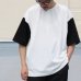 画像9: VORTEX 8オンス（MVS天竺）ヘンリーネック BBアンダーハーフスリーブ Tシャツ【MADE IN JAPAN】『日本製』/ Upscape Audience (9)