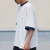 画像4: VORTEX 8オンス（MVS天竺）モックネック リンガー ハーフスリーブ Tシャツ【MADE IN JAPAN】『日本製』/ Upscape Audience