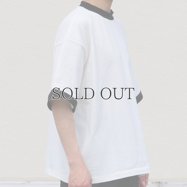 画像11: VORTEX 8オンス（MVS天竺）モックネック リンガー ハーフスリーブ Tシャツ【MADE IN JAPAN】『日本製』/ Upscape Audience