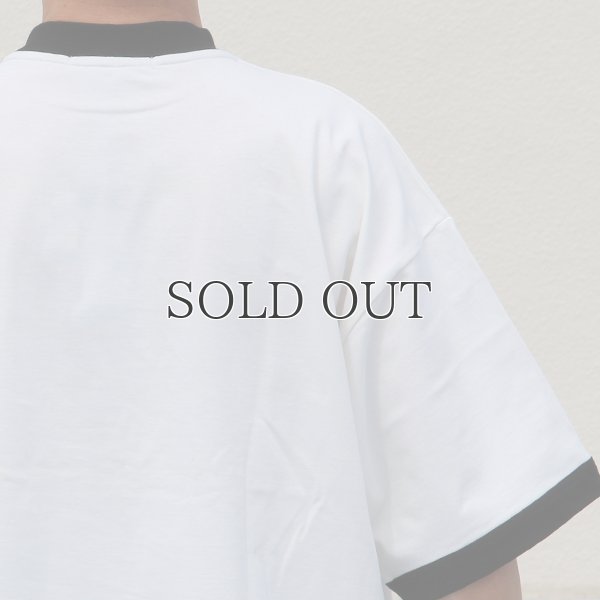 画像13: VORTEX 8オンス（MVS天竺）モックネック リンガー ハーフスリーブ Tシャツ【MADE IN JAPAN】『日本製』/ Upscape Audience