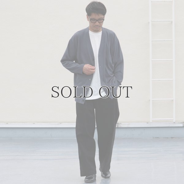画像7: PREMIERE LINEN(プレミアリネン)コットン天竺 Vネックカーディガン【MADE IN JAPAN】『日本製』 / Upscape Audience