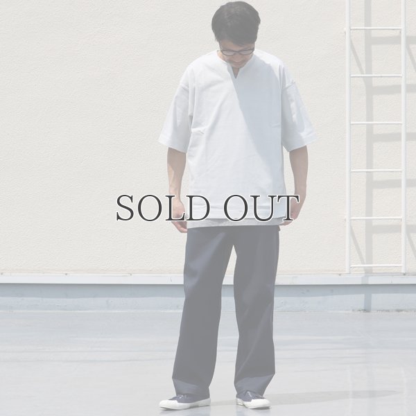 画像8: 17/1 空紡糸天竺（12オンス） キーネック ハーフスリーブ Tシャツ【MADE IN JAPAN】『日本製』/ Upscape Audience