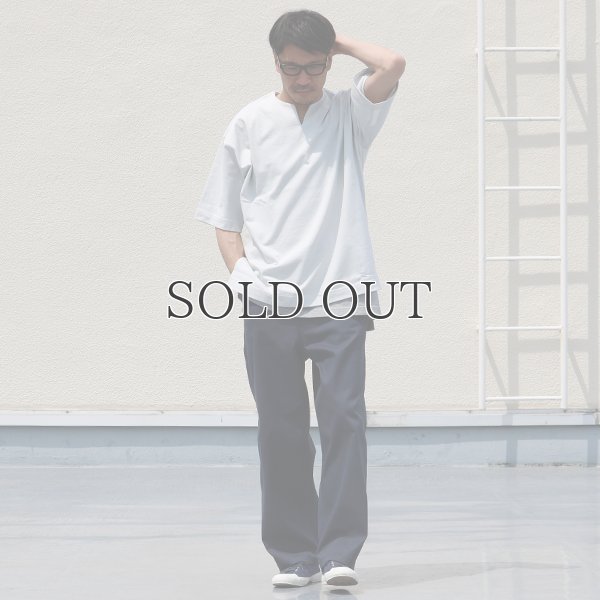 画像7: 17/1 空紡糸天竺（12オンス） キーネック ハーフスリーブ Tシャツ【MADE IN JAPAN】『日本製』/ Upscape Audience