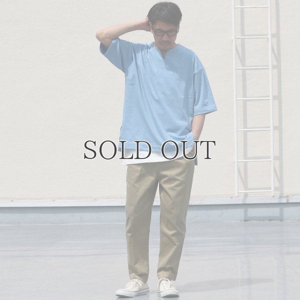 画像6: 17/1 空紡糸天竺（12オンス） キーネック ハーフスリーブ Tシャツ【MADE IN JAPAN】『日本製』/ Upscape Audience