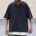 画像4: 17/1 空紡糸天竺（12オンス） キーネック ハーフスリーブ Tシャツ【MADE IN JAPAN】『日本製』/ Upscape Audience