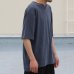 画像16: PREMIERE LINEN(プレミアリネン)コットン天竺 キーネック ハーフスリーブTシャツ【MADE IN JAPAN】『日本製』/ Upscape Audience