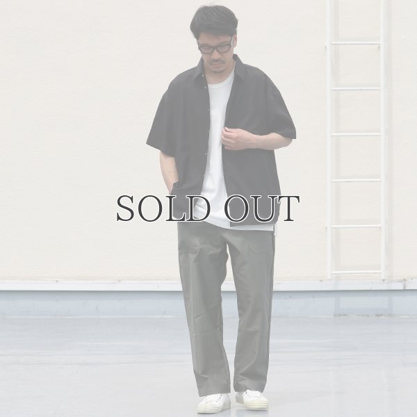 画像9: Reflax®(リフラクス)ポリエステル リネンライクLINON(リノン) レギュラーカラー ボクシーハーフスリーブシャツ【MADE IN JAPAN】『日本製』/ Upscape Audience