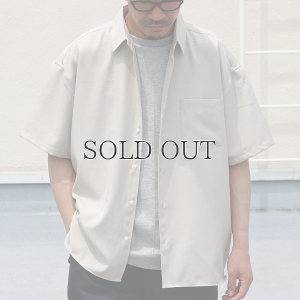 画像5: Reflax®(リフラクス)ポリエステル リネンライクLINON(リノン) レギュラーカラー ボクシーハーフスリーブシャツ【MADE IN JAPAN】『日本製』/ Upscape Audience