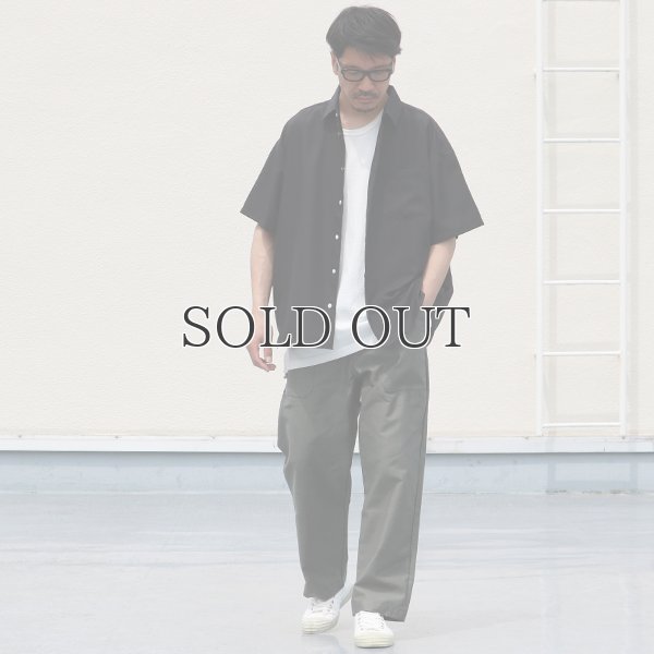 画像8: Reflax®(リフラクス)ポリエステル リネンライクLINON(リノン) レギュラーカラー ボクシーハーフスリーブシャツ【MADE IN JAPAN】『日本製』/ Upscape Audience