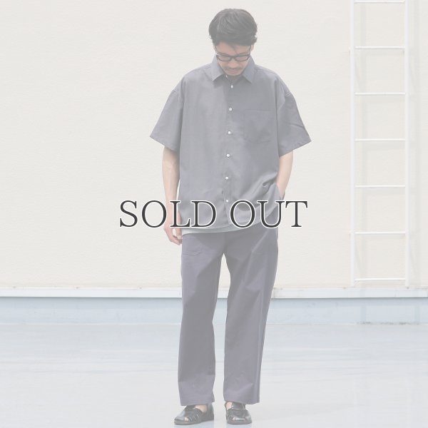 画像8: Reflax®(リフラクス)ポリエステル リネンライクLINON(リノン) レギュラーカラー ボクシーハーフスリーブシャツ【MADE IN JAPAN】『日本製』/ Upscape Audience