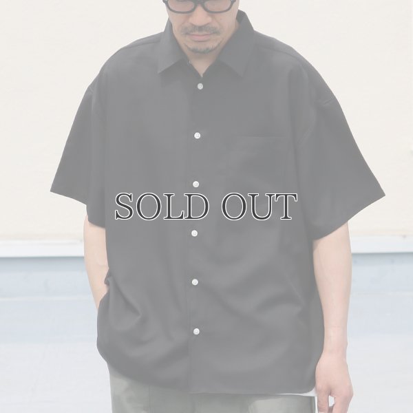 画像3: Reflax®(リフラクス)ポリエステル リネンライクLINON(リノン) レギュラーカラー ボクシーハーフスリーブシャツ【MADE IN JAPAN】『日本製』/ Upscape Audience