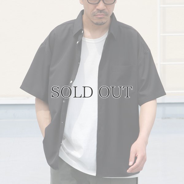 画像5: Reflax®(リフラクス)ポリエステル リネンライクLINON(リノン) レギュラーカラー ボクシーハーフスリーブシャツ【MADE IN JAPAN】『日本製』/ Upscape Audience