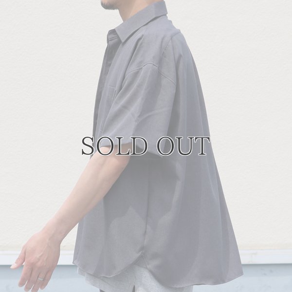 画像14: Reflax®(リフラクス)ポリエステル リネンライクLINON(リノン) レギュラーカラー ボクシーハーフスリーブシャツ【MADE IN JAPAN】『日本製』/ Upscape Audience