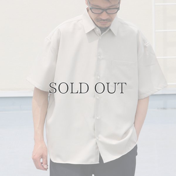 画像3: Reflax®(リフラクス)ポリエステル リネンライクLINON(リノン) レギュラーカラー ボクシーハーフスリーブシャツ【MADE IN JAPAN】『日本製』/ Upscape Audience