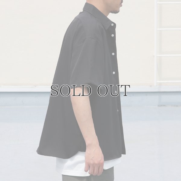 画像6: Reflax®(リフラクス)ポリエステル リネンライクLINON(リノン) レギュラーカラー ボクシーハーフスリーブシャツ【MADE IN JAPAN】『日本製』/ Upscape Audience