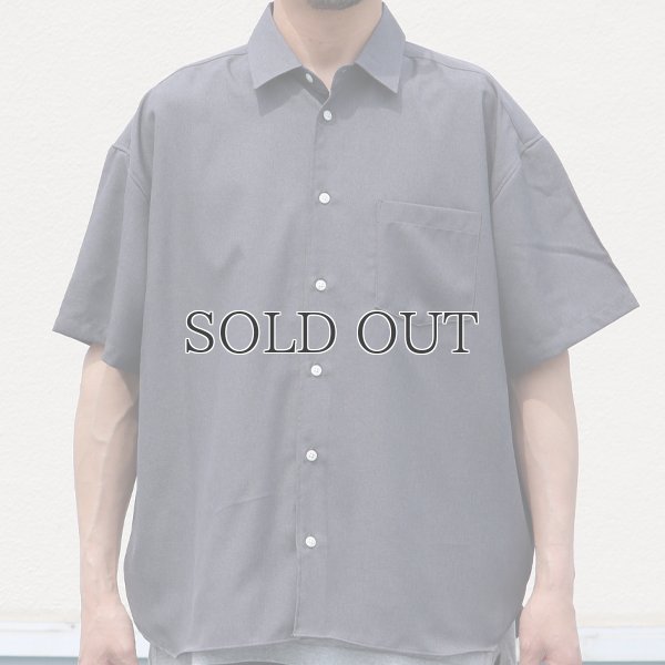 画像12: Reflax®(リフラクス)ポリエステル リネンライクLINON(リノン) レギュラーカラー ボクシーハーフスリーブシャツ【MADE IN JAPAN】『日本製』/ Upscape Audience