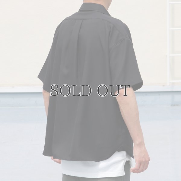 画像7: Reflax®(リフラクス)ポリエステル リネンライクLINON(リノン) レギュラーカラー ボクシーハーフスリーブシャツ【MADE IN JAPAN】『日本製』/ Upscape Audience