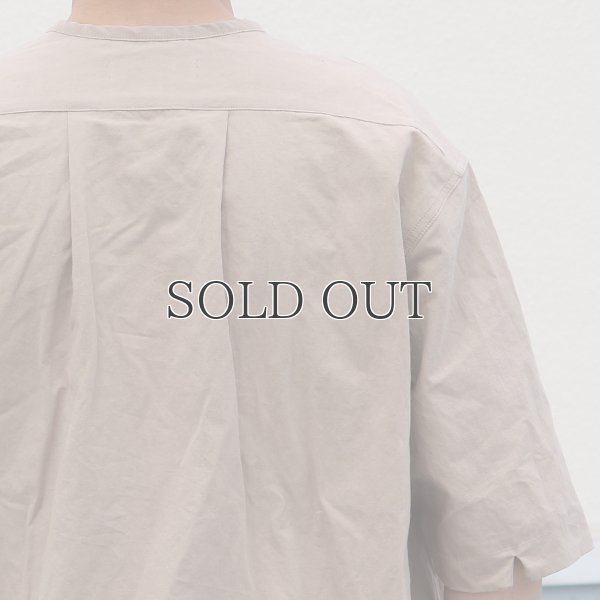 画像19: コットンヘンプ タイプライター スリーピング ハーフスリーブシャツ【MADE IN JAPAN】『日本製』/ Upscape Audience